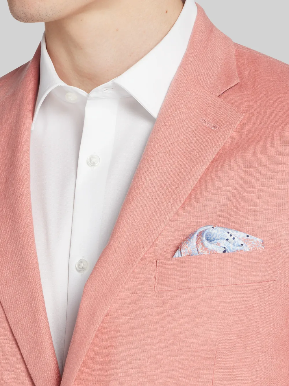 Tommy Hilfiger Modern Fit Linen Suit Jacket