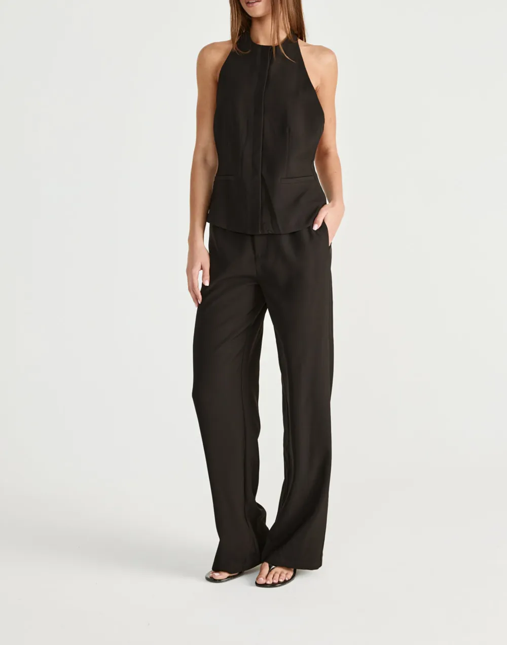 Minimalist And Versatile Slimming Women's  Loose Trousers