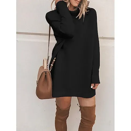 Women's Sweater Pullover Jumper Criss Cross Knitted Solid Color Stylish Casual Long Sleeve Regular Fit Sweater Cardigans V Neck Fall Winter Blue Purple Pink / Holiday / Going out