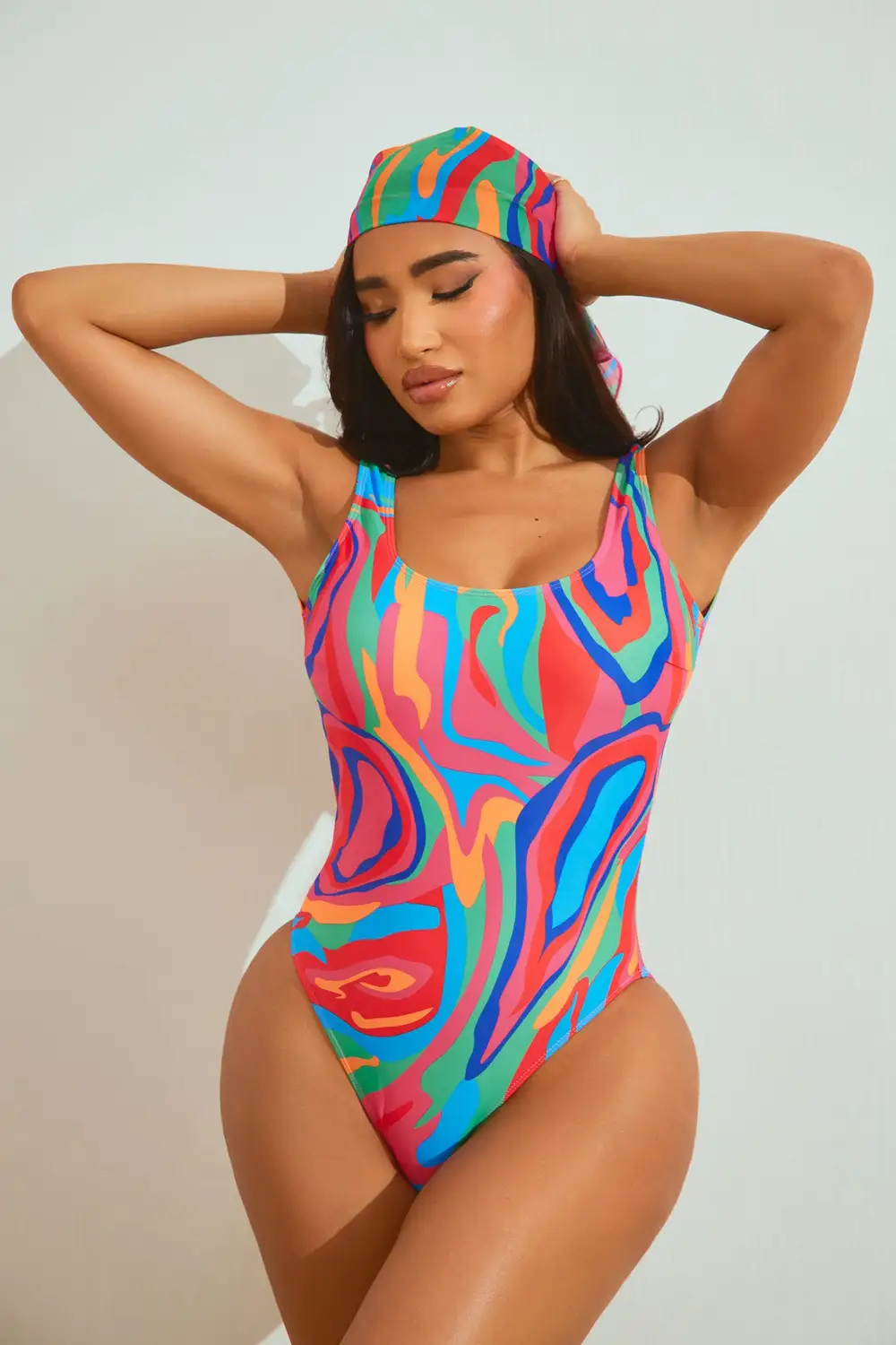 Kairi 1 Piece Swimsuit - Multi Color