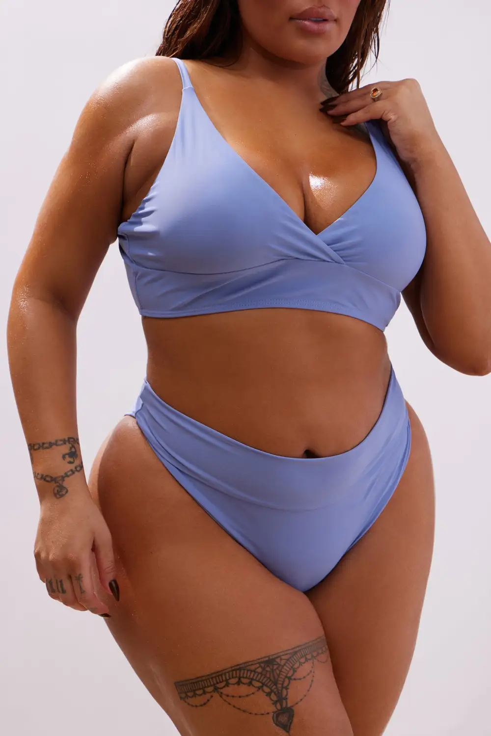 The Joy Of The Beach 2 Piece Bikini - Sky Blue