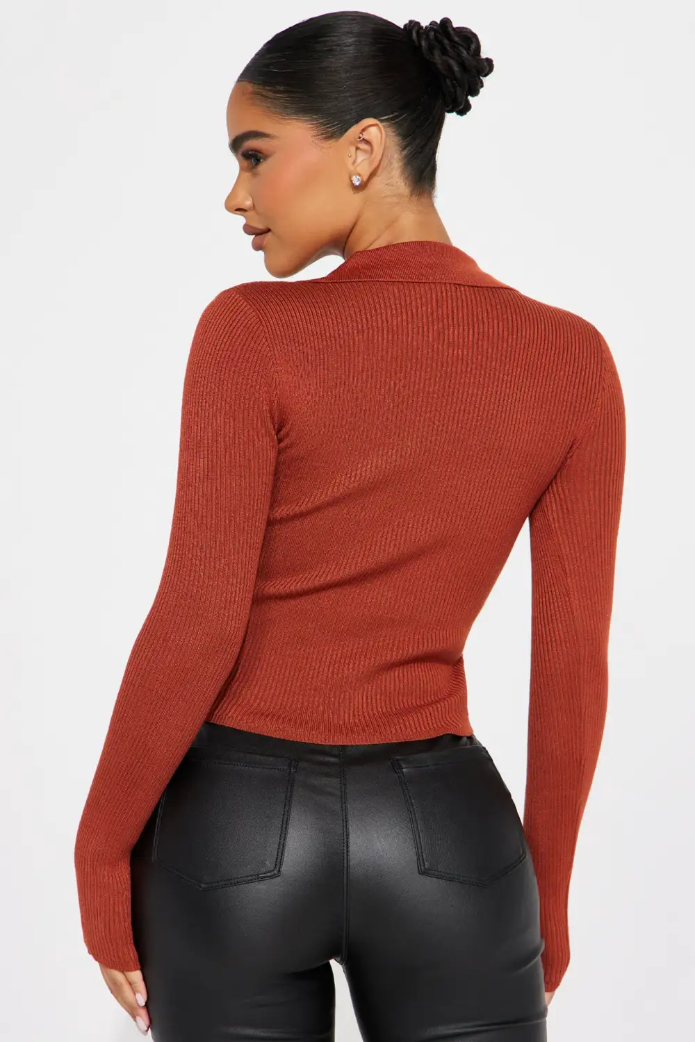 Everyday Grind Sweater - Rust