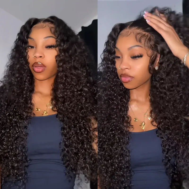 Sterly Burmese Curly Wig 7×6 / 13×6 Undetactable HD Lace Human Hair Wig 180% Density
