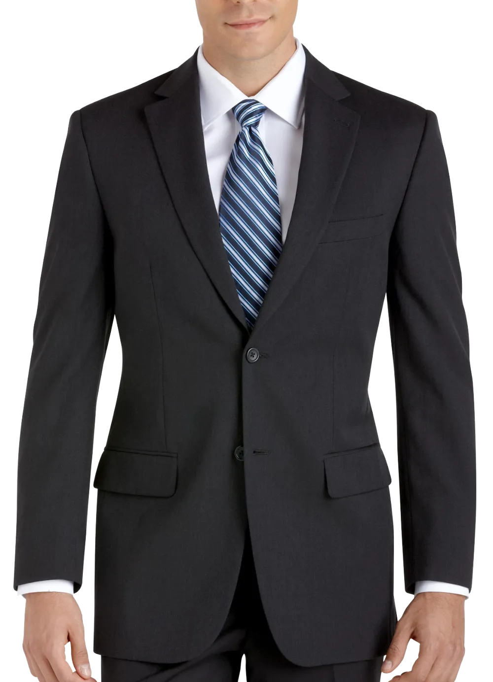 Pronto Uomo Platinum Executive Fit Wool Suit Jacket