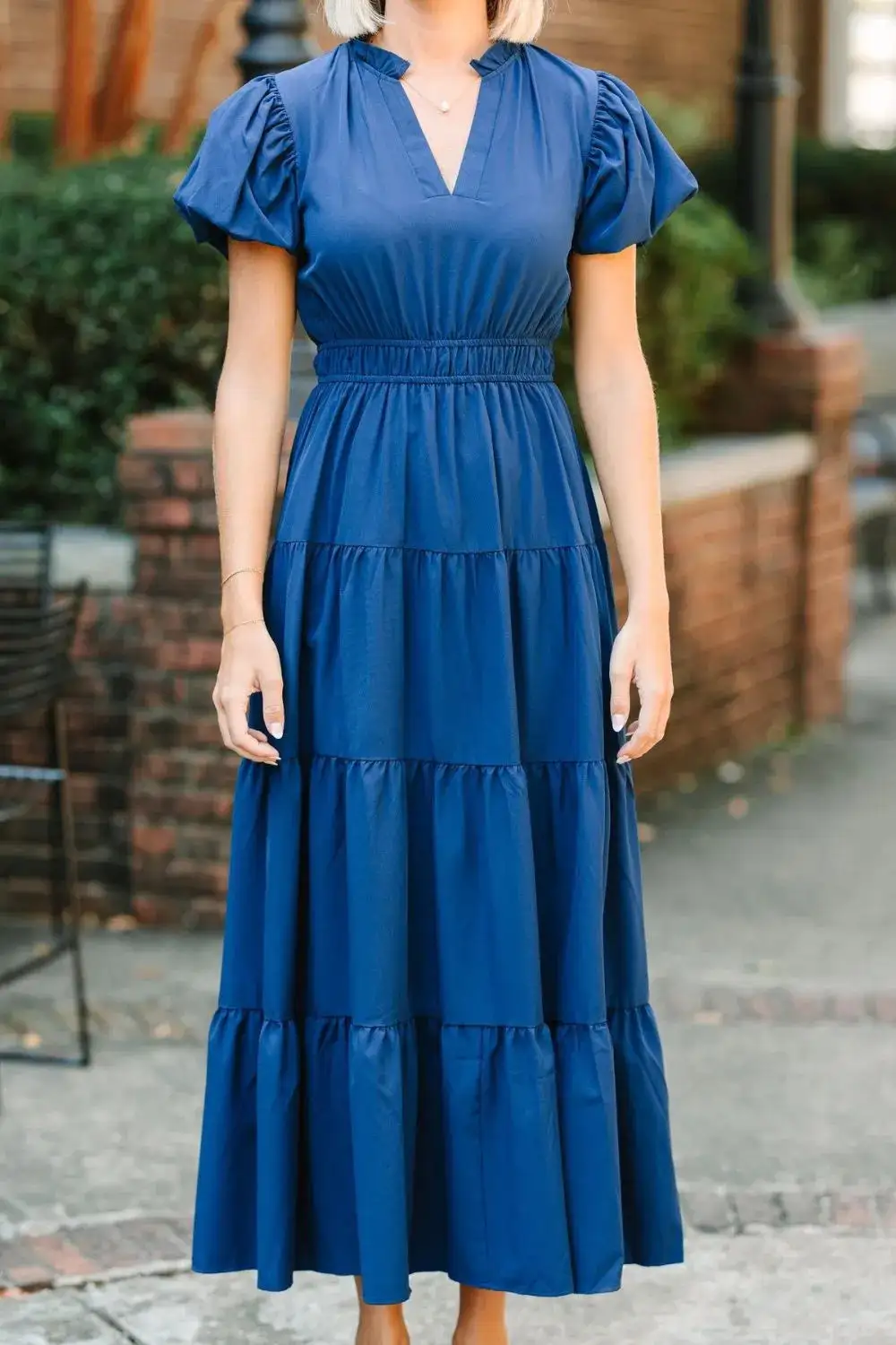 Modern Soft A-Line Maxi Dress