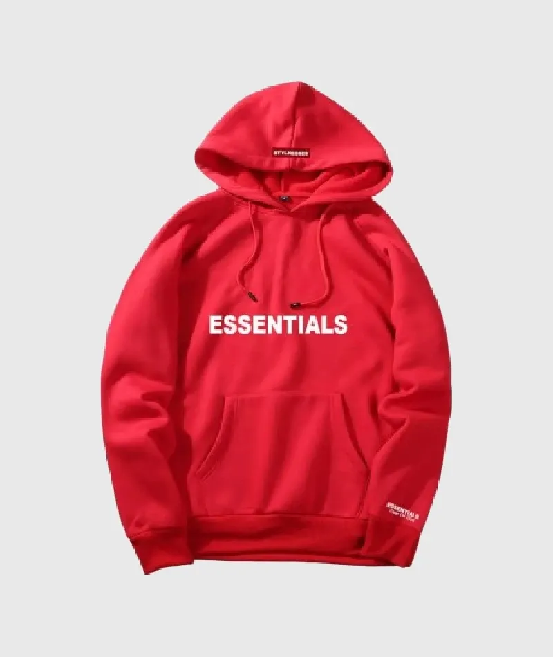 Oversized Hoodie Red