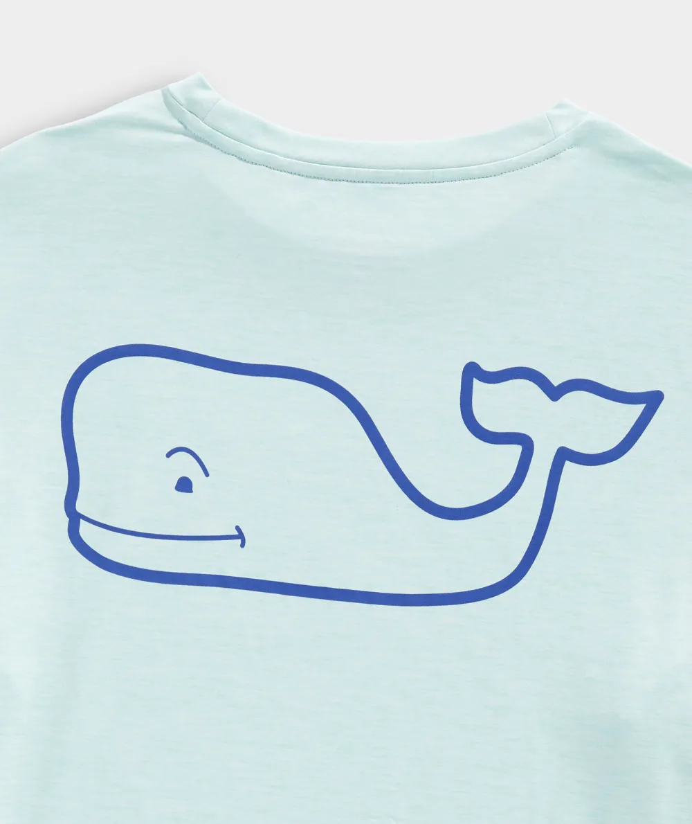 Whale Logo Long-Sleeve Harbor Performance Tee