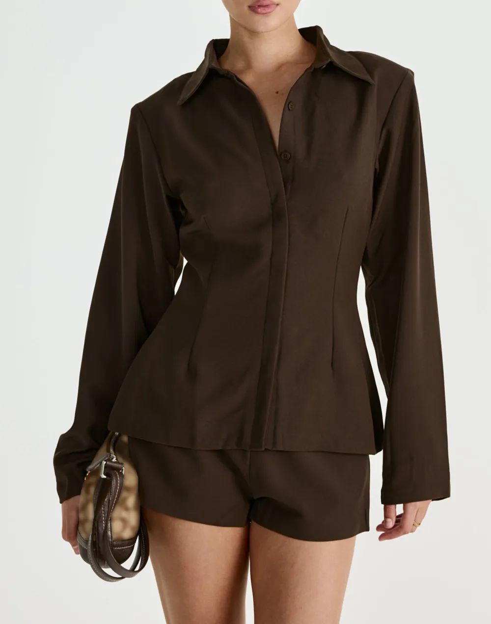 Business Casual Slim Fit Women's Shirt