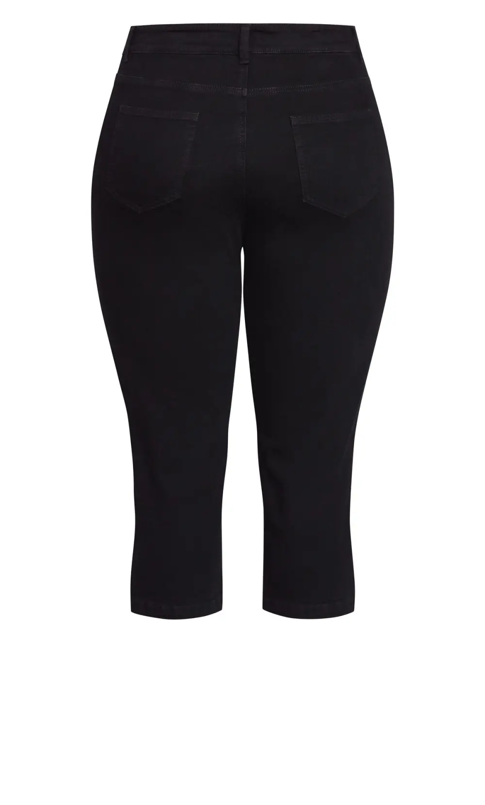 Evans Black Cropped Jeans