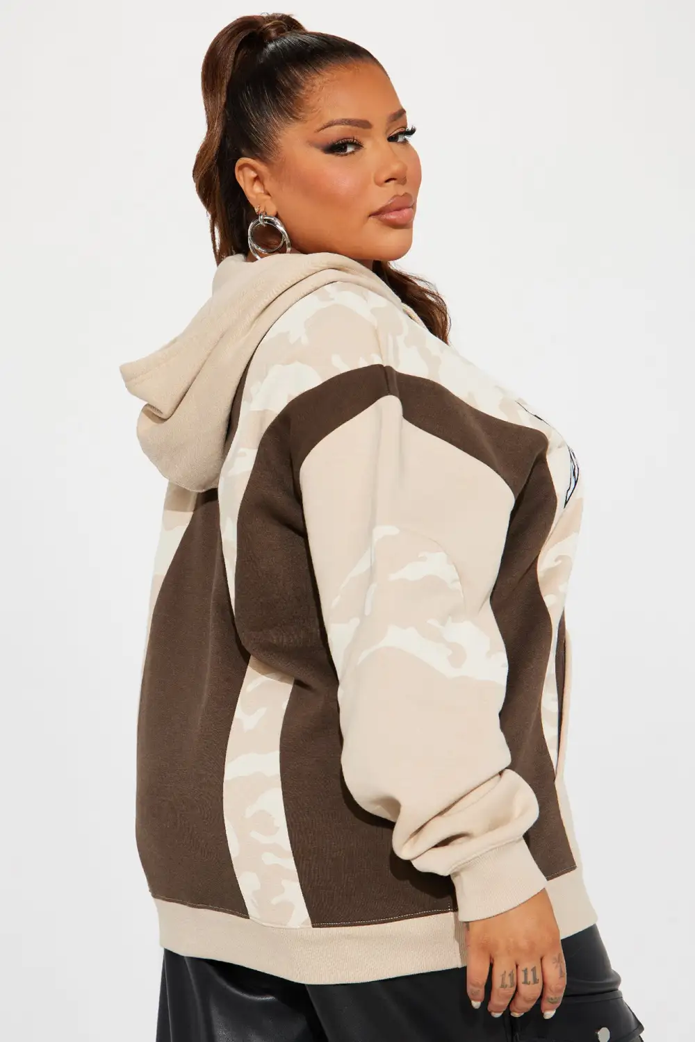 Raiders Camo Hoodie - Brown/combo