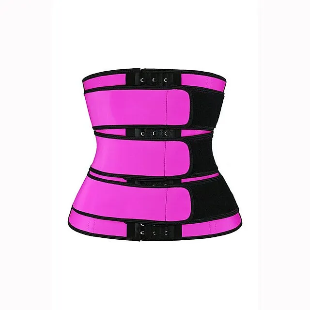 Body Shaper Sweat Waist Trimmer Sauna Belt Sports Neoprene Yoga Gym Workout Pilates Adjustable Durable Weight Loss Tummy Fat Burner Hot Sweat For Women