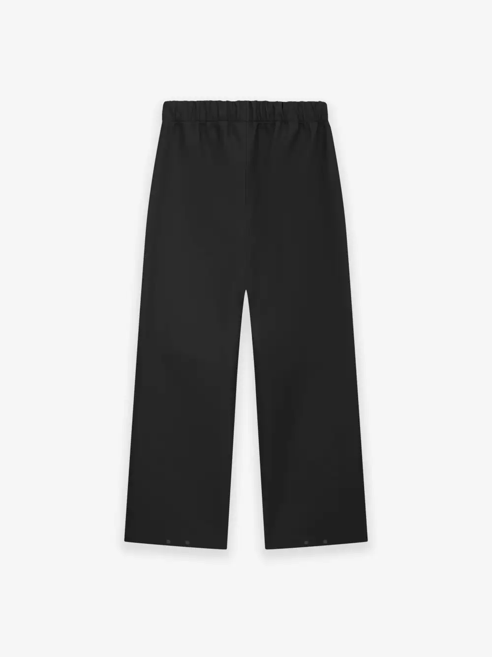 Rubberized Knee Pleat Wide Leg Pant