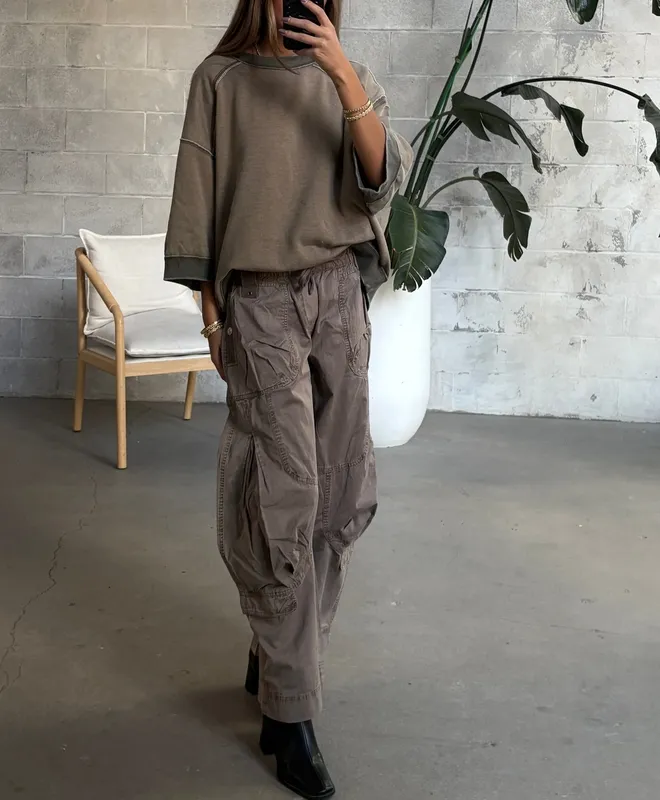 Cargo Parachute Pull-On Pants