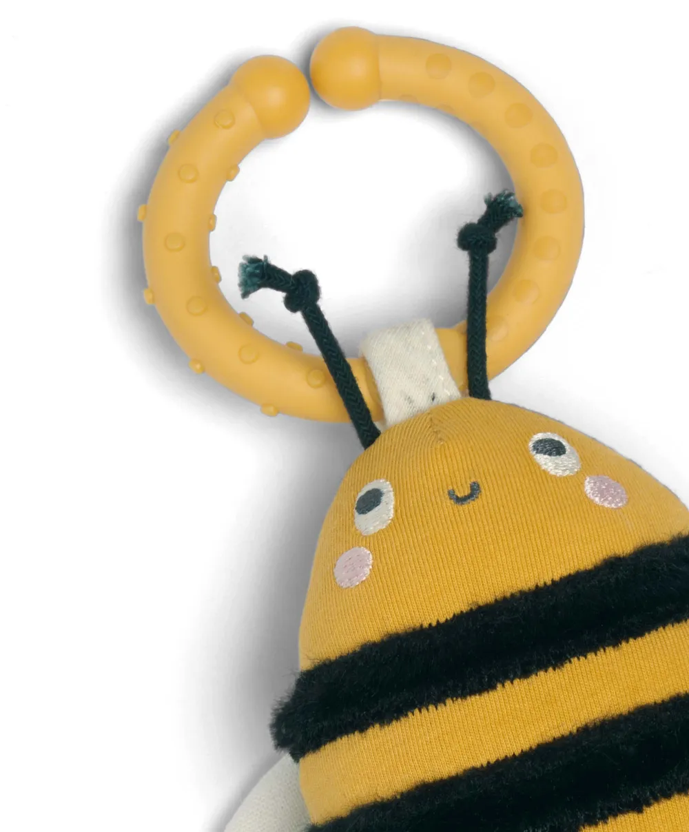 Grateful Garden Multi Linkie Bee Teething Toy