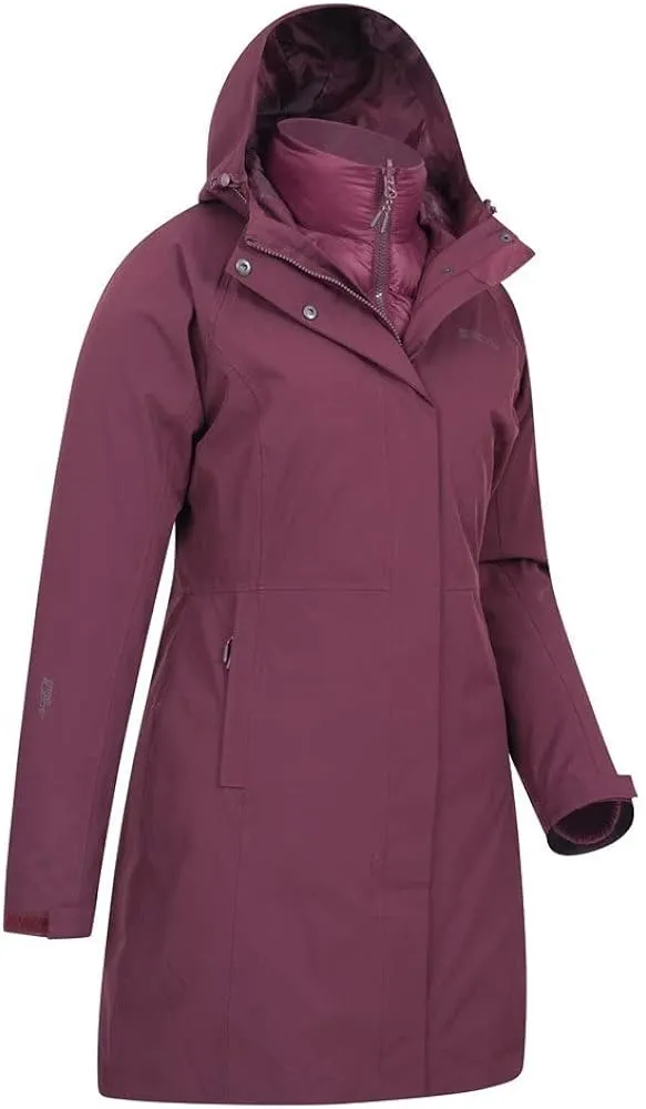 Mountain Warehouse Alaskan Womens Long 3 in 1 Jacket