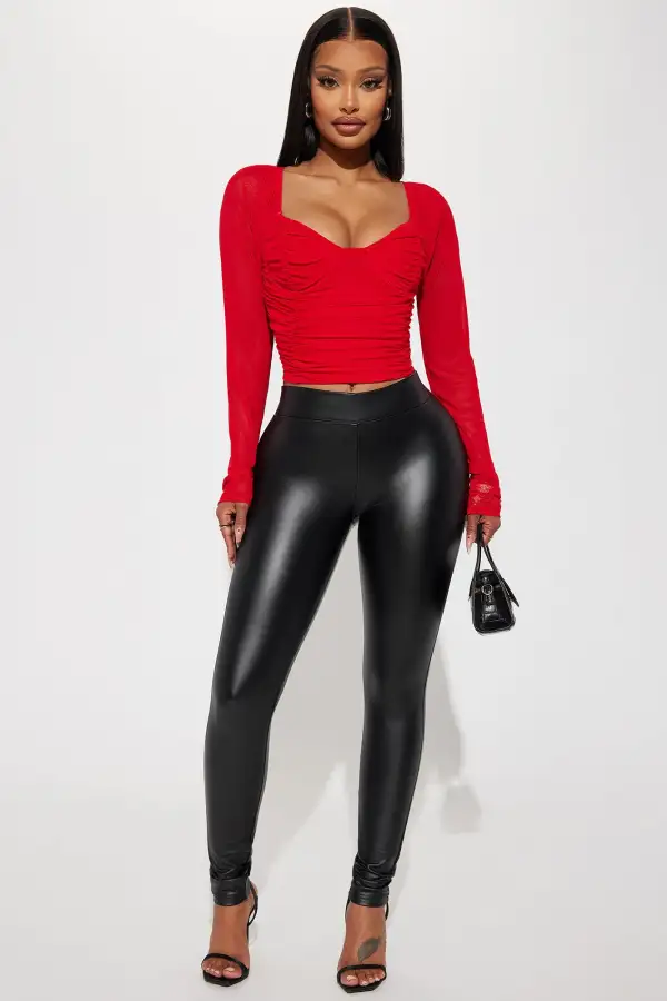 Best You've Ever Had Mesh  Top - Red