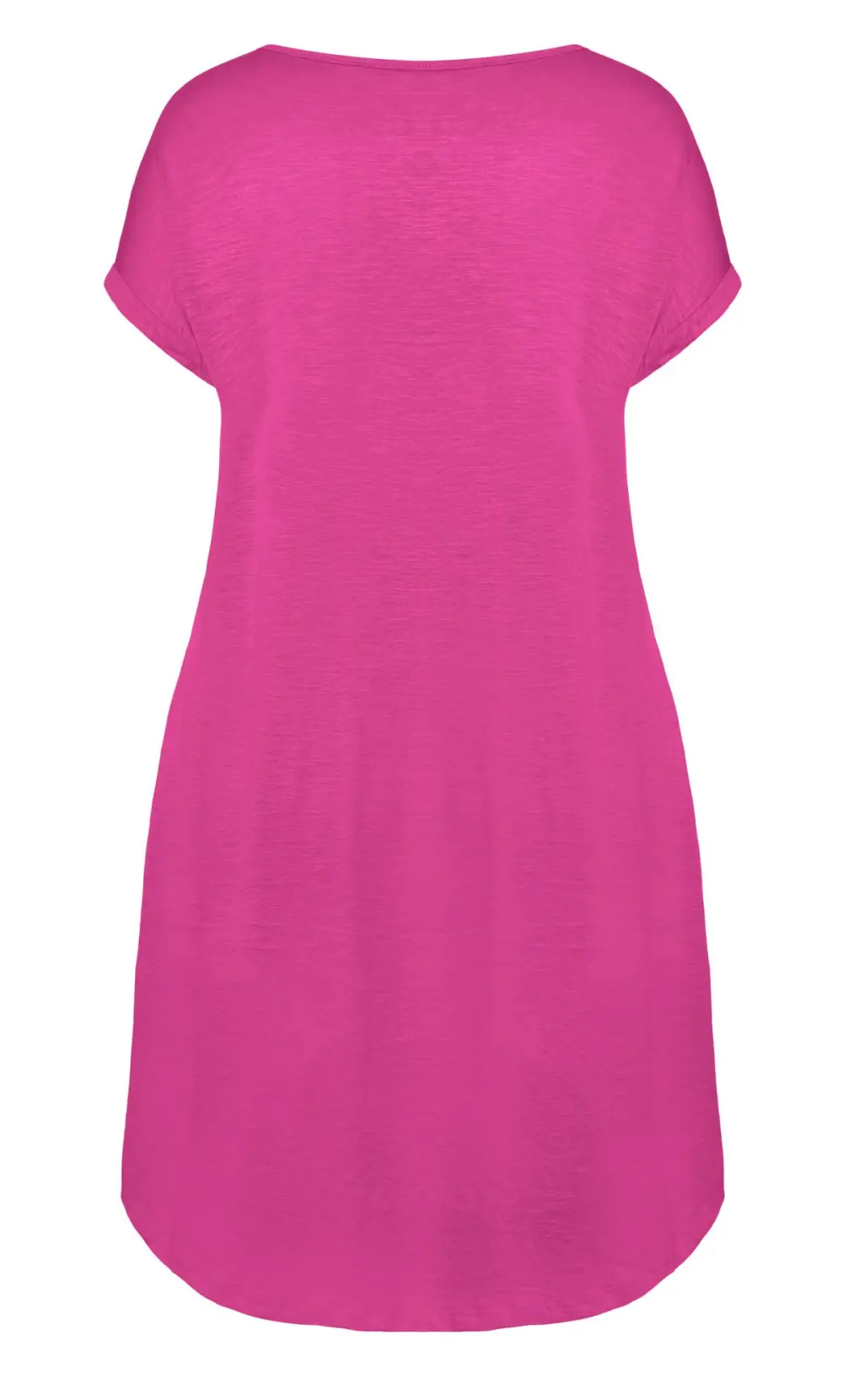 Evans Pink Pocket Casual Dress