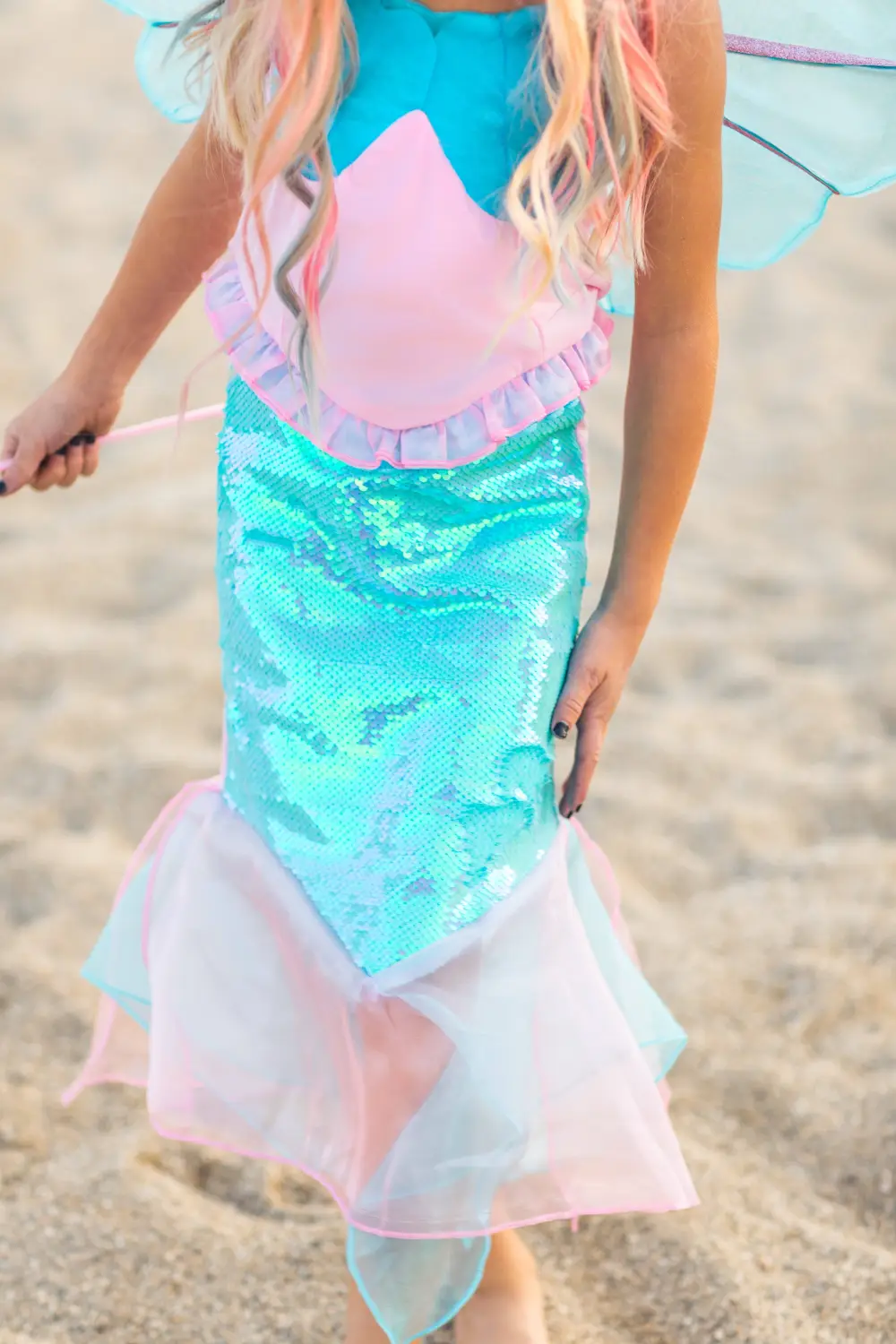 Deluxe Mermaid Costume - 4 Piece Complete Set!