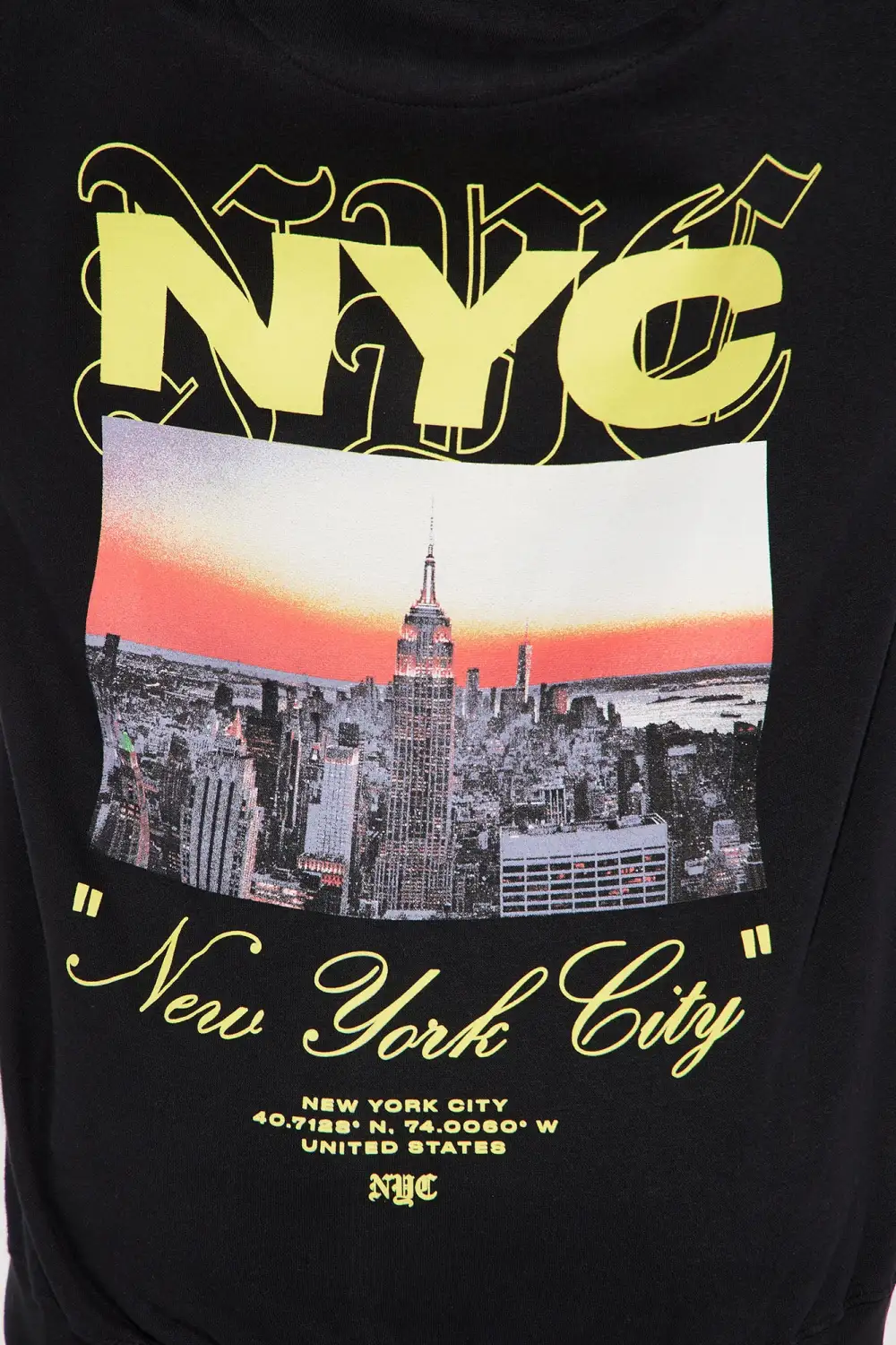 New York City Hoodie - Black