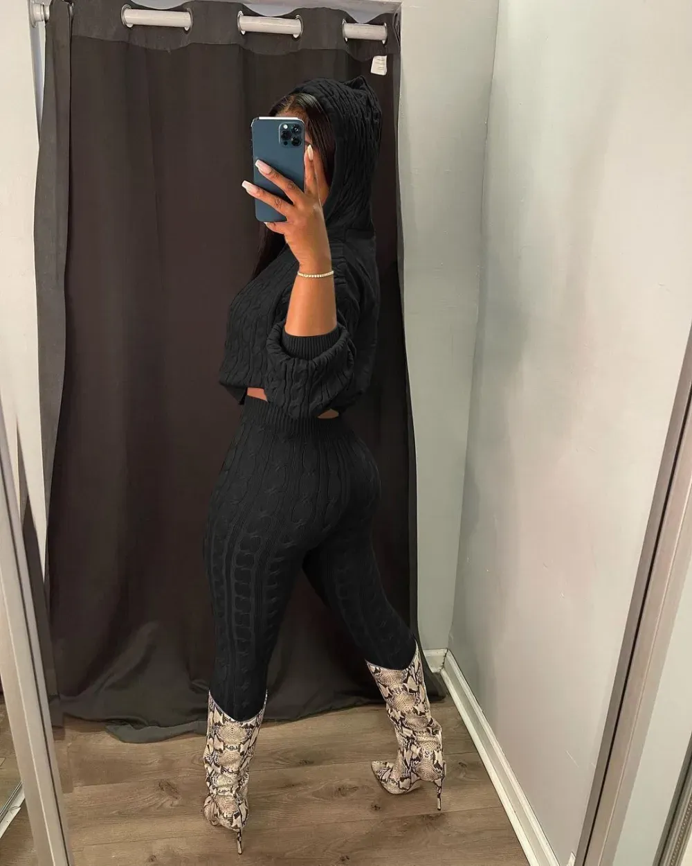 Knit Two Piece Outfits For Women Sweater Sets