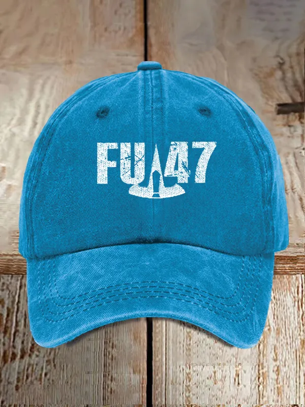 Unisex Retro Printed Baseball Cap