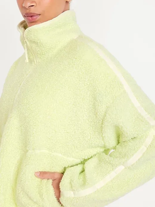 Quarter Zip Turtleneck Pullover