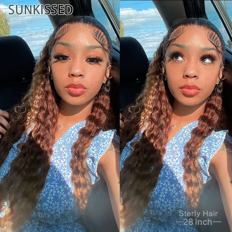 New Fabulous Beyonce Style | 13x6 Lace Ombre Deep Wave Frontal Wig