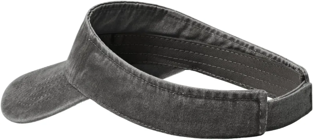 Canada 51st State Denim Visor Hat Adjustable Unisex Golf Sports Empty Top Cap