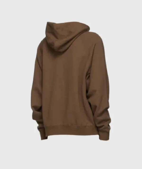 Hoodie in Brown