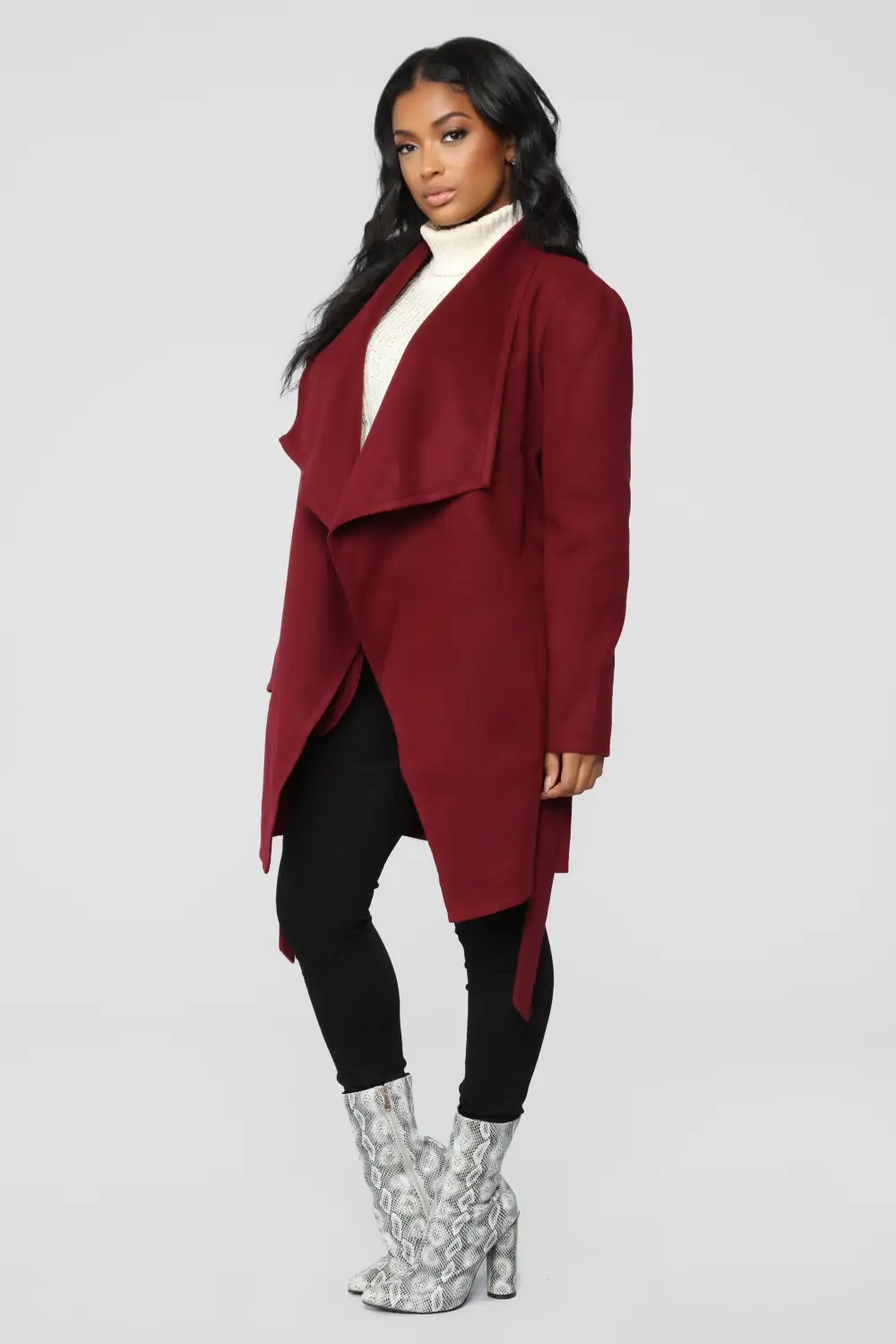 Manhattan Coat - Wine
