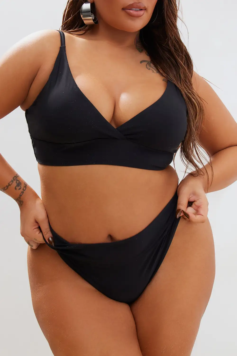 The Joy Of The Beach 2 Piece Bikini - Black