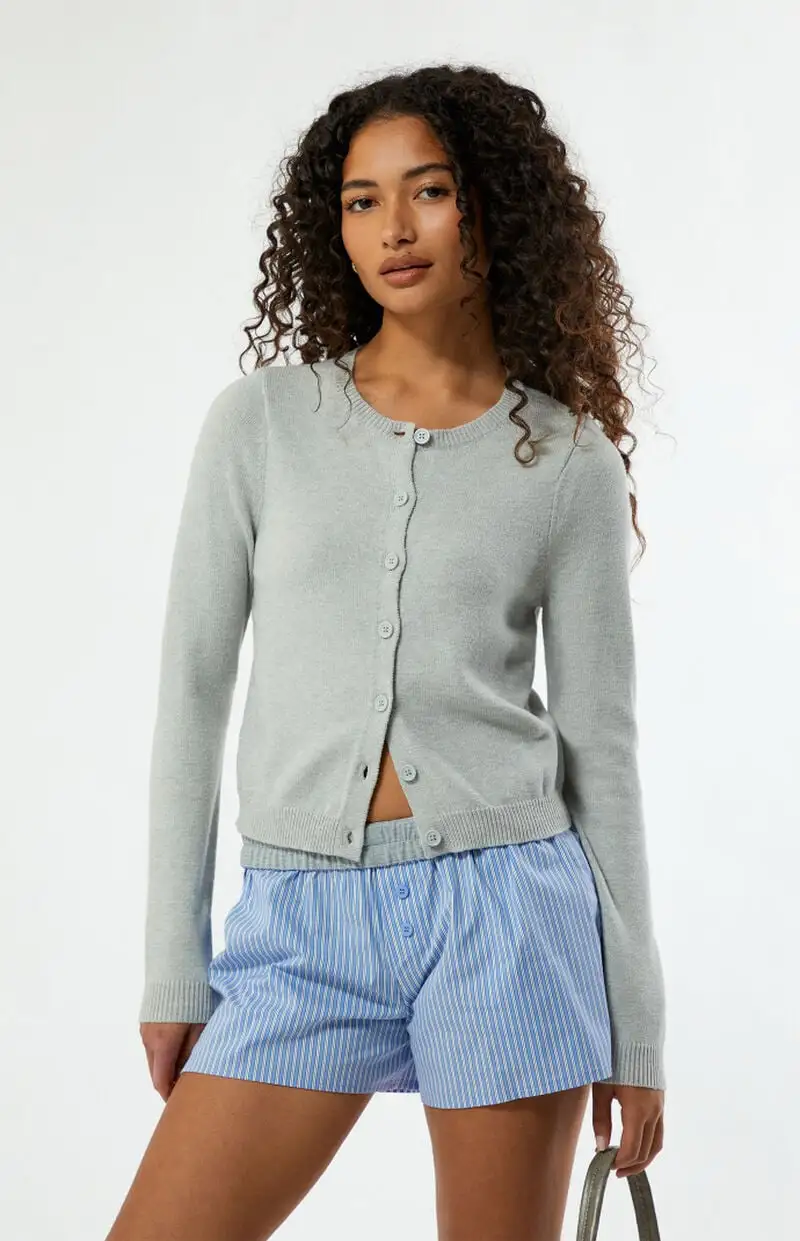 LA Hearts Marley Button Down Cardigan