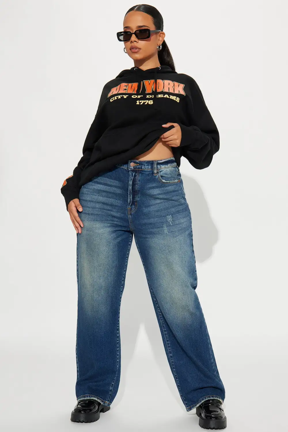 Nueva York Hoodie - Black