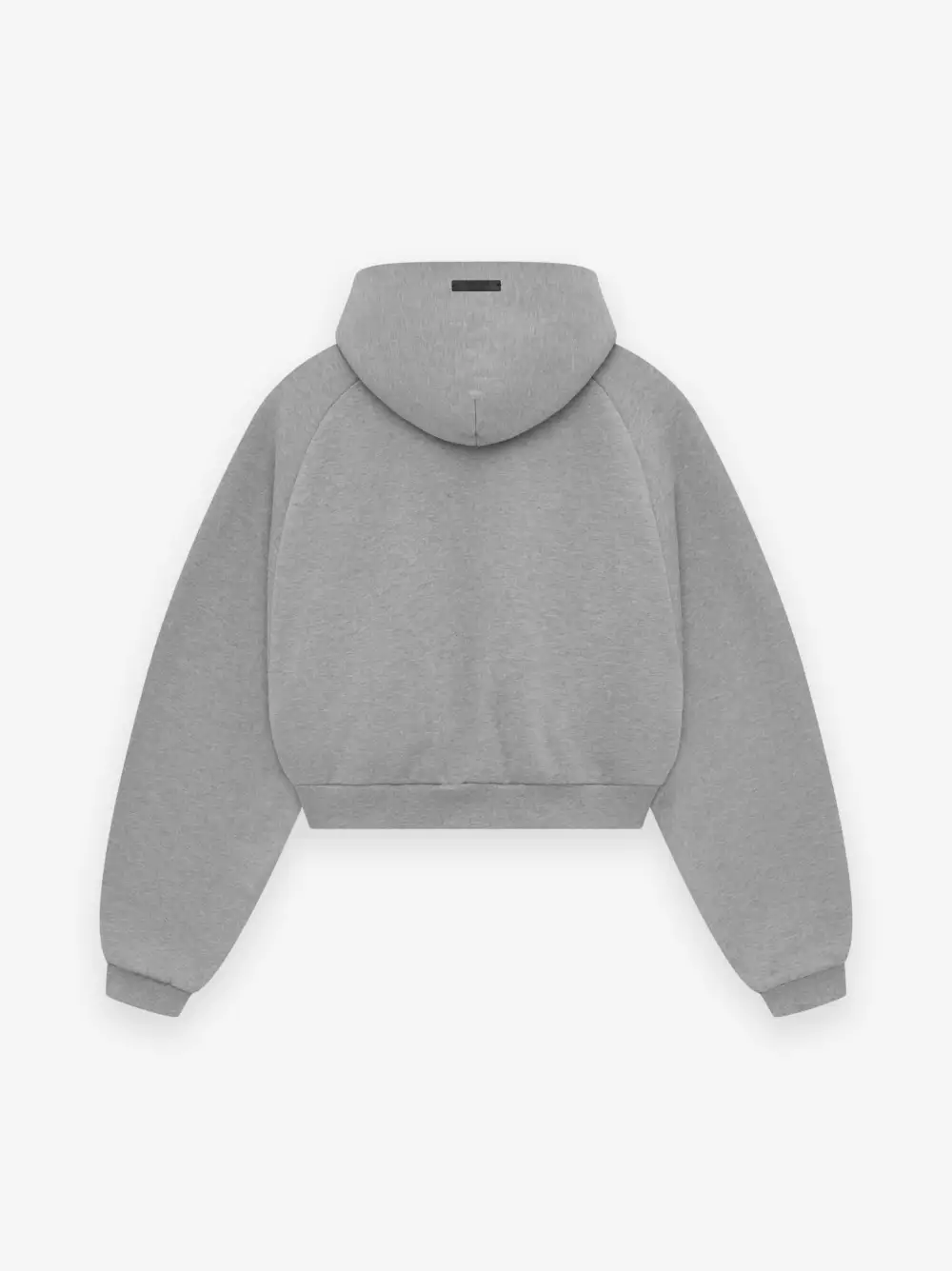 Womens Fleece Cropped Hoodie