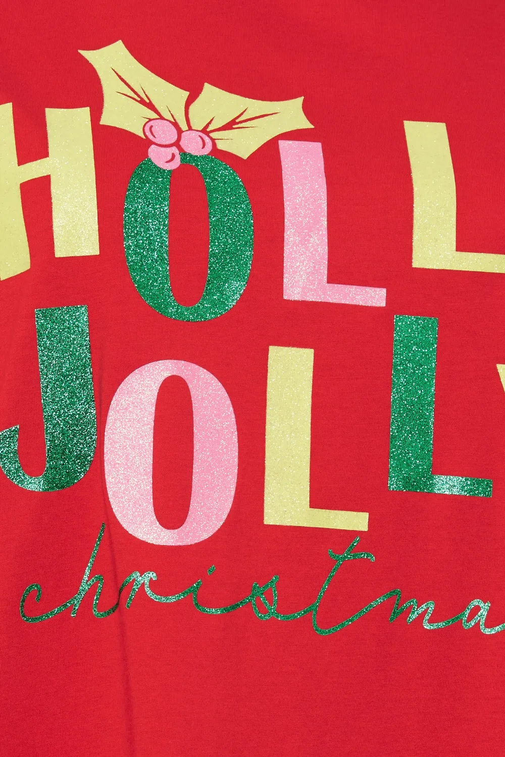 YOURS Curve Black 'Meowy Christmas' Slogan T-Shirt