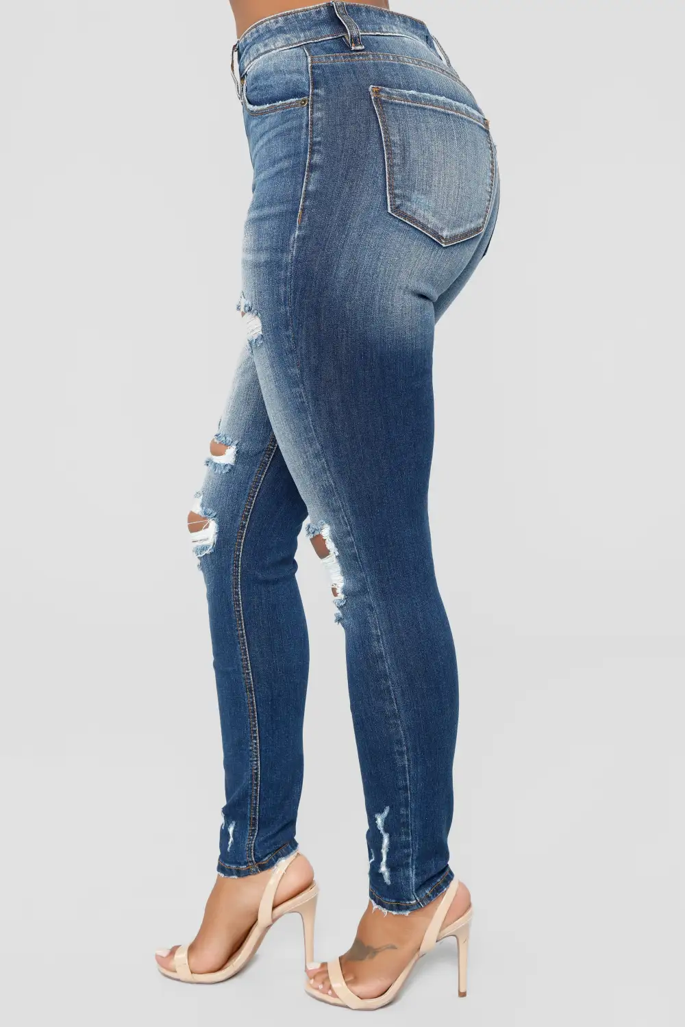Don't Believe It Skinny Jeans - Dark Denim