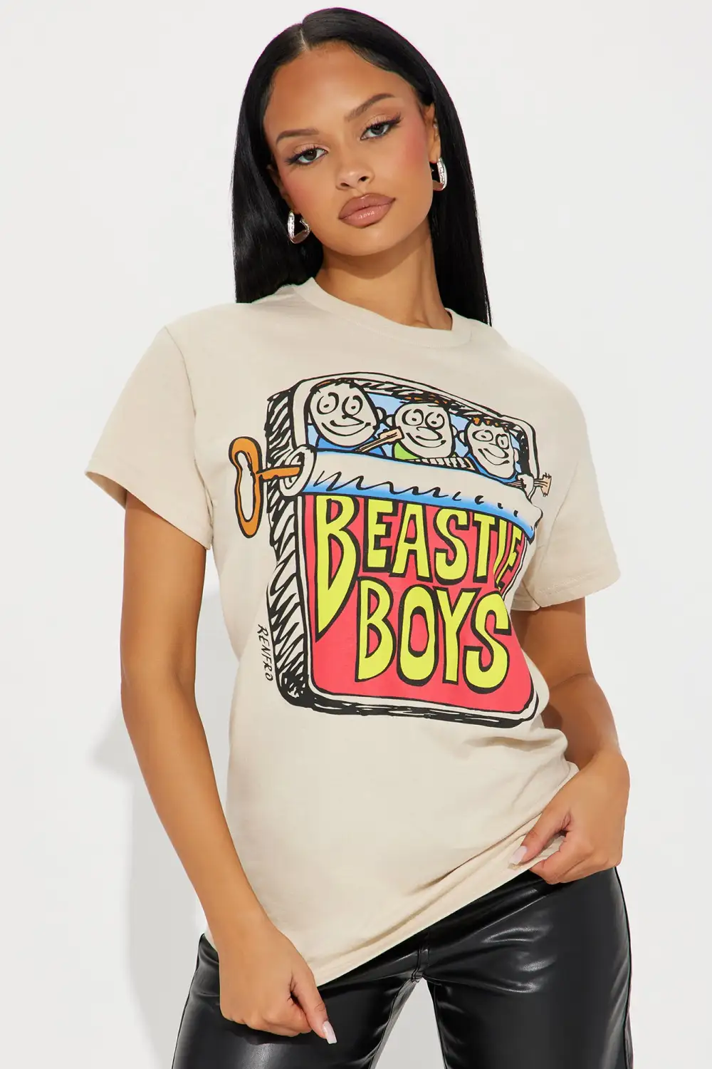 Beastie Boys Graphic Tee - Sand