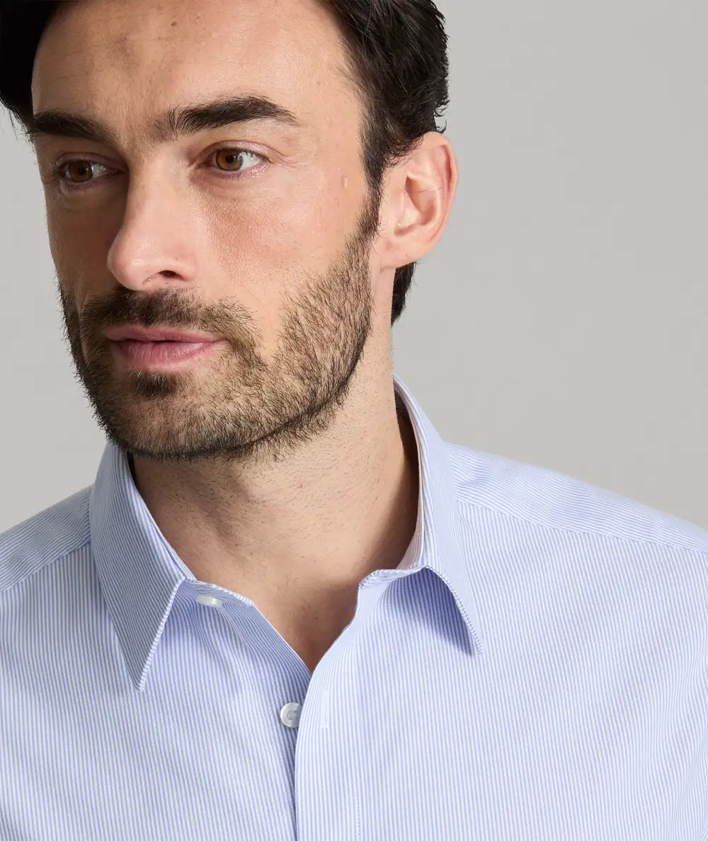 Wrinkle-Free Bordeaux Shirt