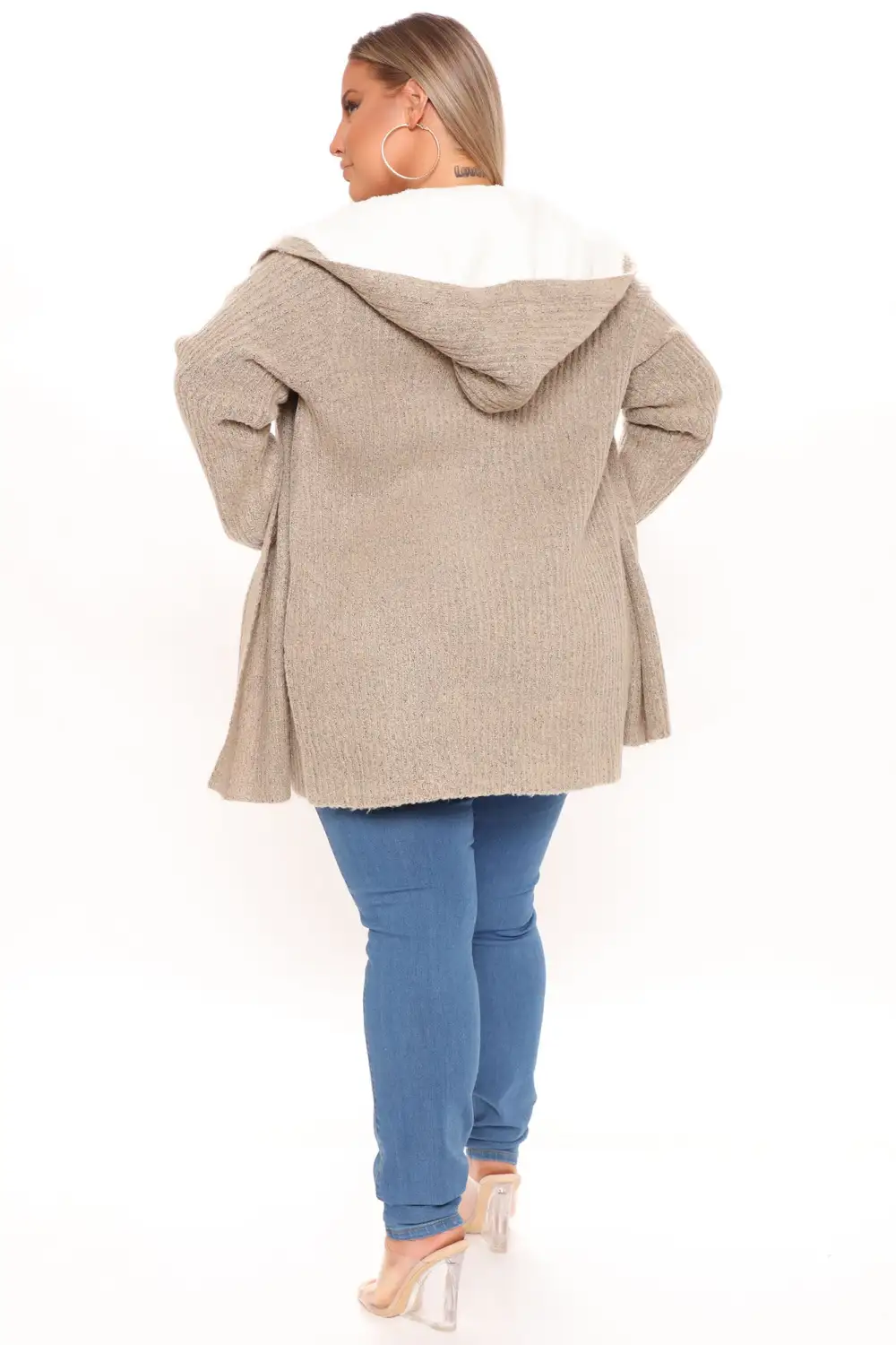 Far Gone Hooded Cardigan - Oatmeal