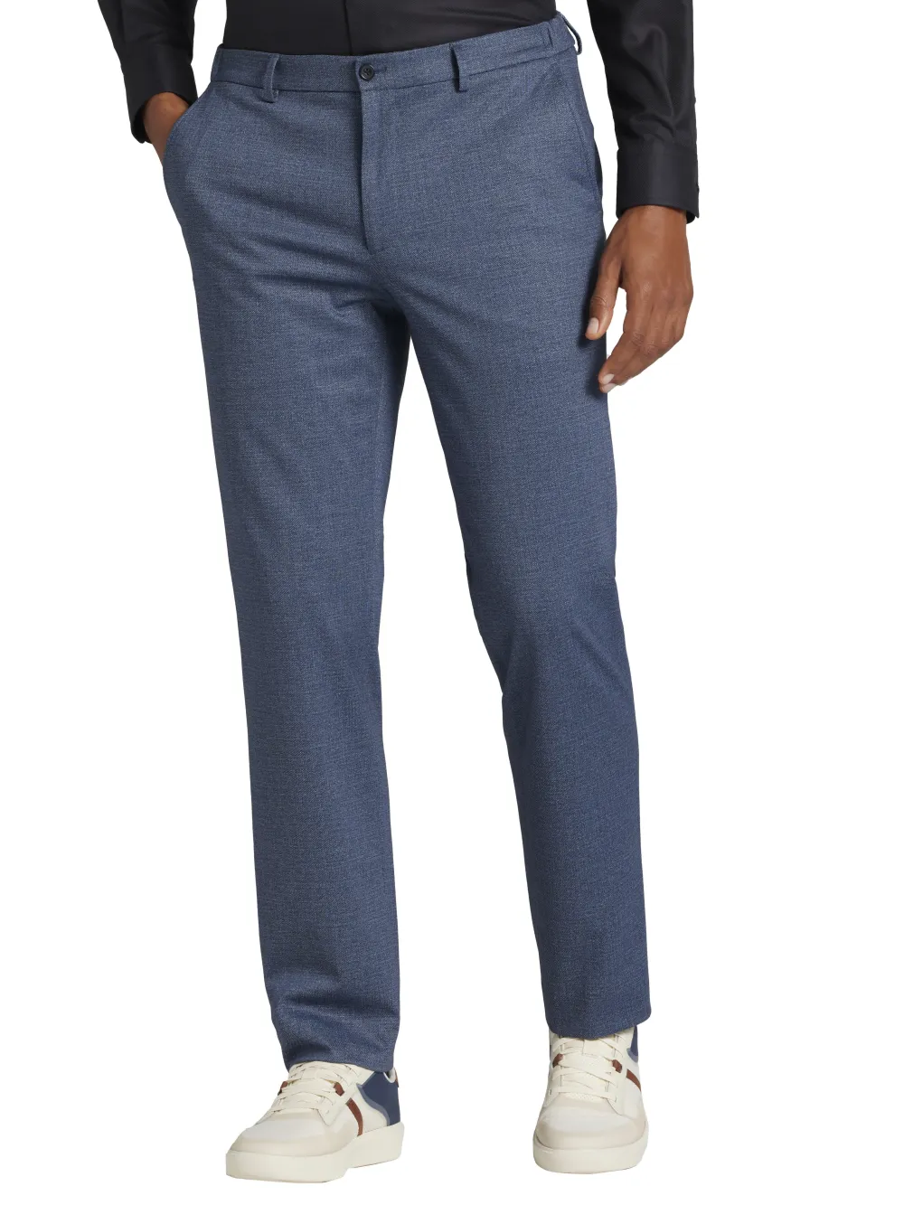 JOE Joseph Abboud Slim Fit Sharkskin Suit Pants
