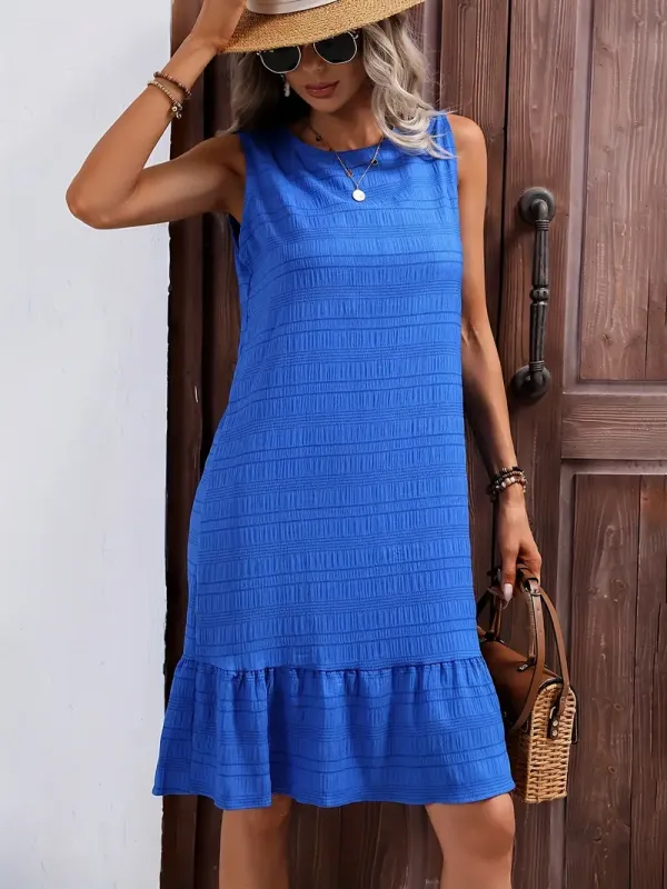 Vacation-Themed Women'S Dress