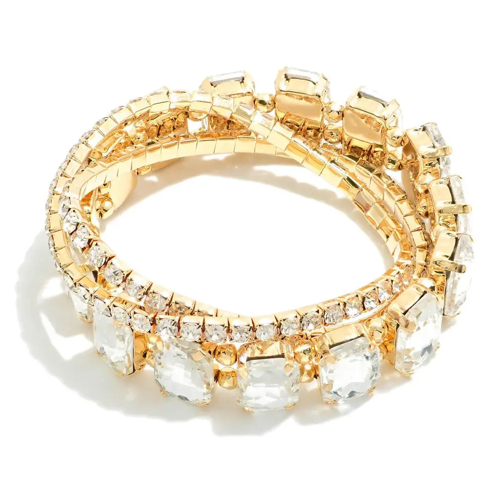 Stack Crystal Bracelet