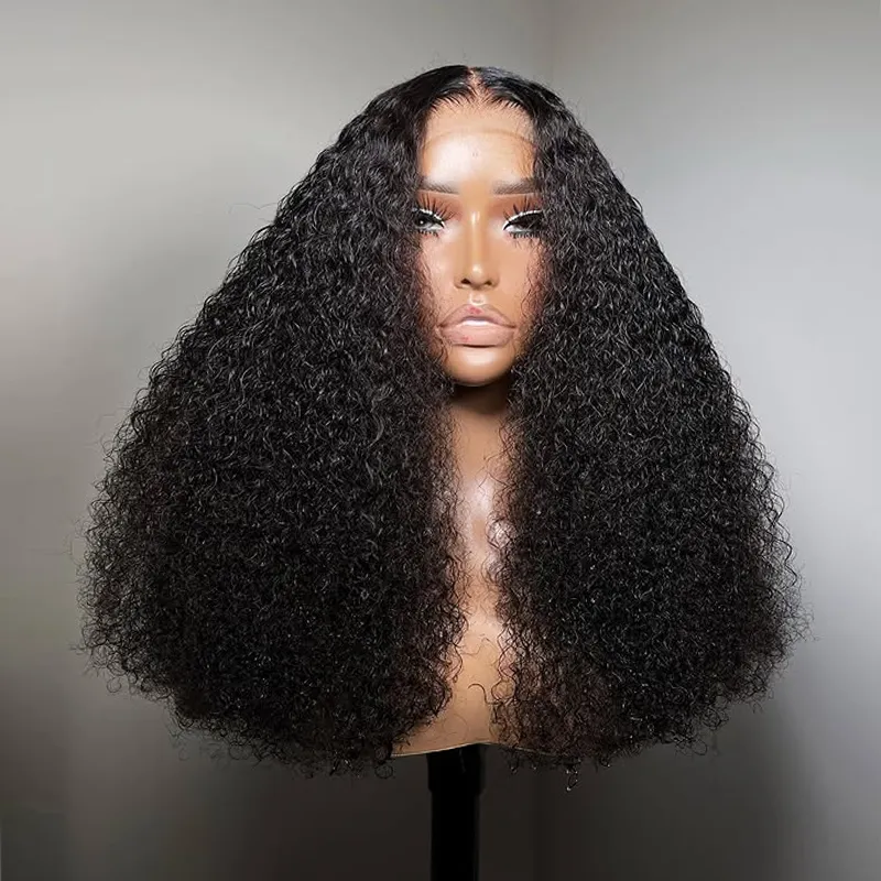 Sterly 250% High Density 13×6 Kinky Curly Human Hair Wig Super Thick Double Drawn 3c/4a Wig