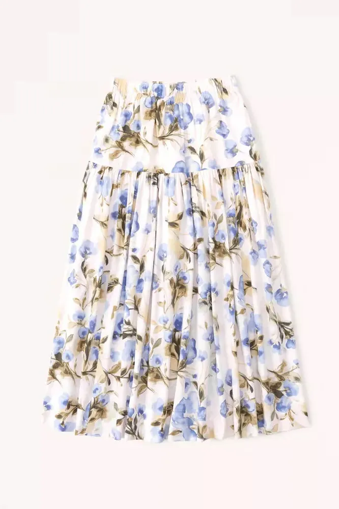 Poplin Scrunch Strap Set-Blue