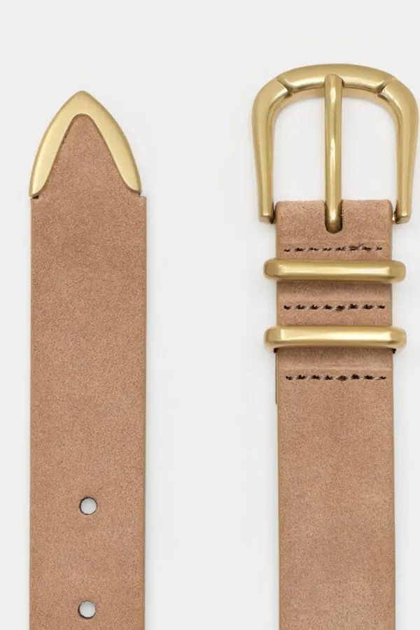 Metal-Capped Belt - Durable & Stylish