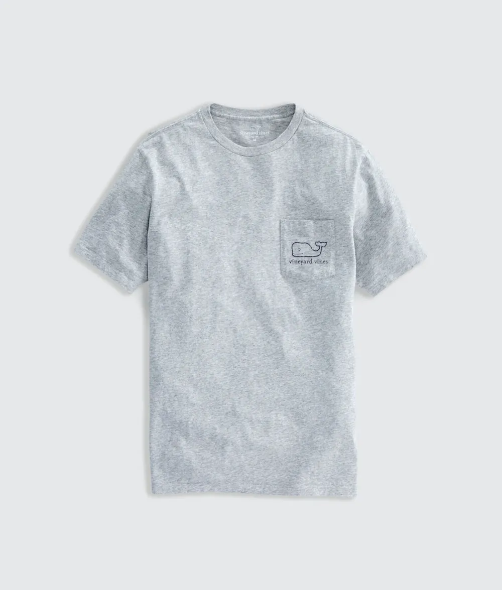 Vintage Whale Short-Sleeve Pocket Tee