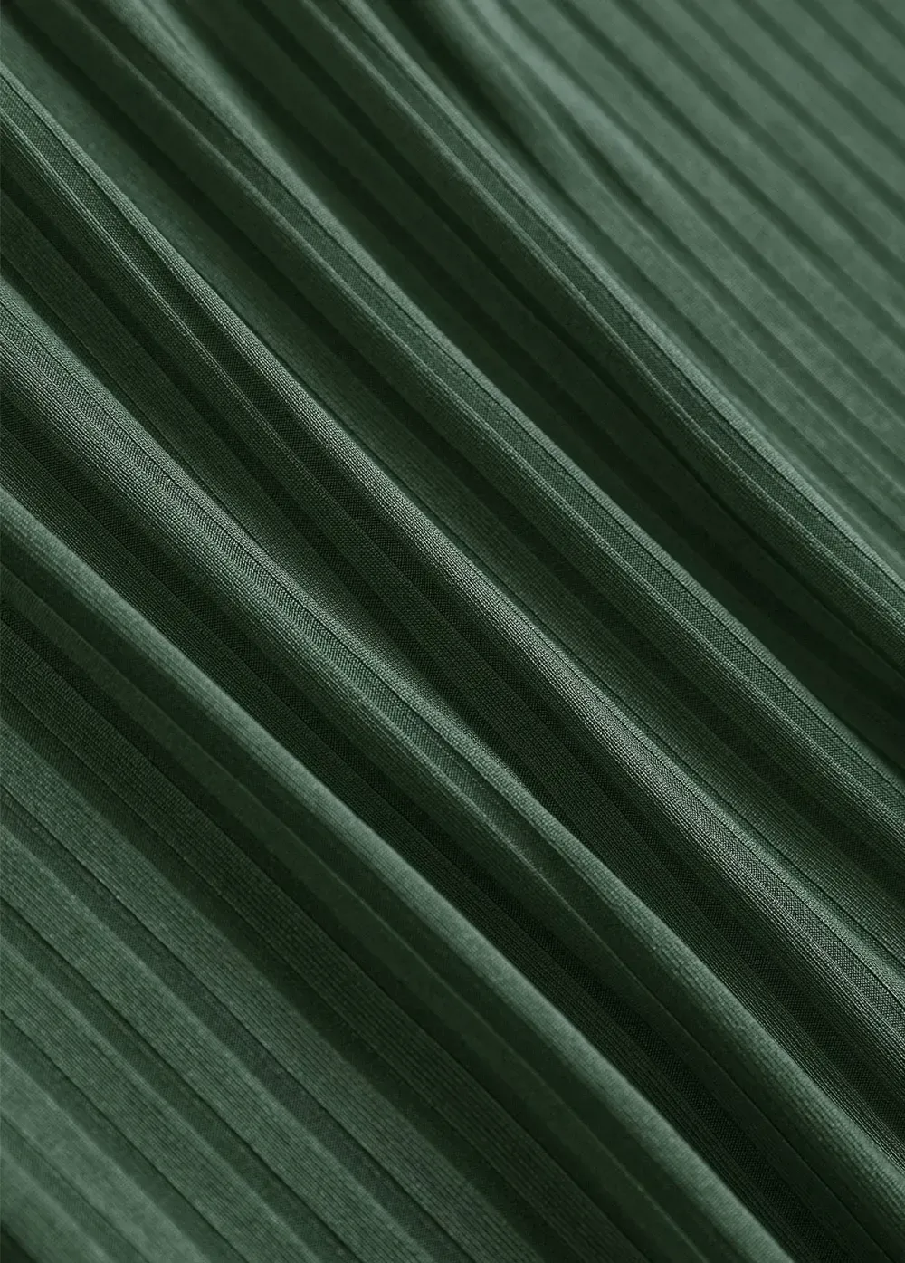 Surplice Tropical Plants Print Olive Green Tankini Set