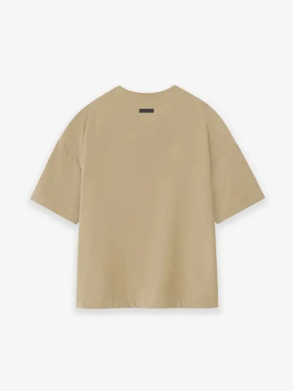 Corduroy Straight Neck Tee