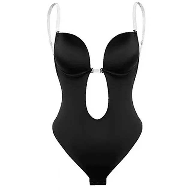 Corset Women's Bodysuits Wedding Party Party & Evening Club Black Beige Spandex Sport Overbust Corset Backless Tummy Control Push Up Pure Color Fall Winter