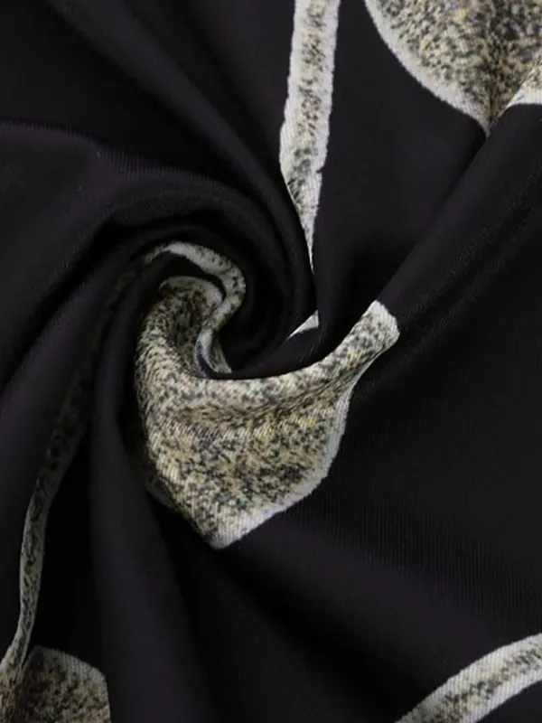 Women's Casual Dress Shift Dress Mini Dress Black White Red Half Sleeve Polka Dot Ruched Summer Spring V Neck Vacation Vacation Fall Dress Summer Dress 2023 S M L XL XXL 3XL